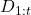 D_{1:t}