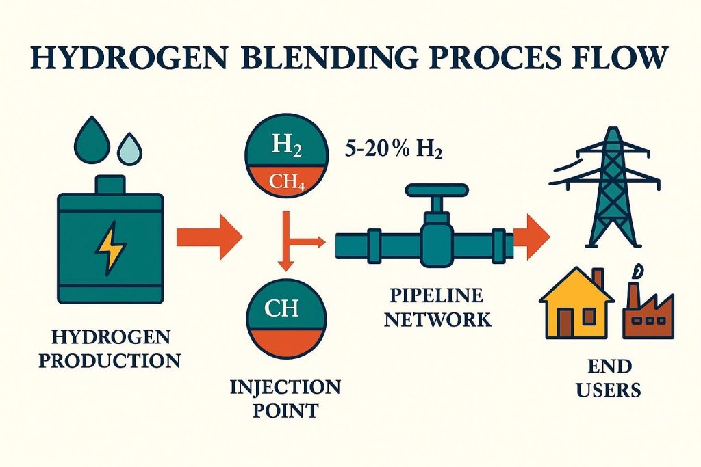 Retrofitting Natural Gas Infrastructure for Hydrogen Blending: Tech ...